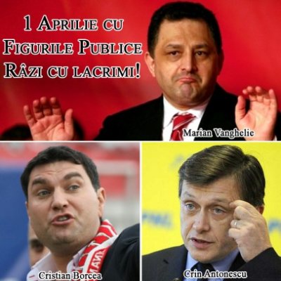De 1 Aprilie, să râdem cu ei (sau mai degrabă de ei!)